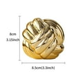 thumbnail image 2 of 1PC Gold Decor Knot for Coffee Table Decor Books, Book Shelf Decor Accents, Home Decor Aesthetics, Console Entry Table Decor, Decorative Objects,3.15" x 3.7", 2 of 9