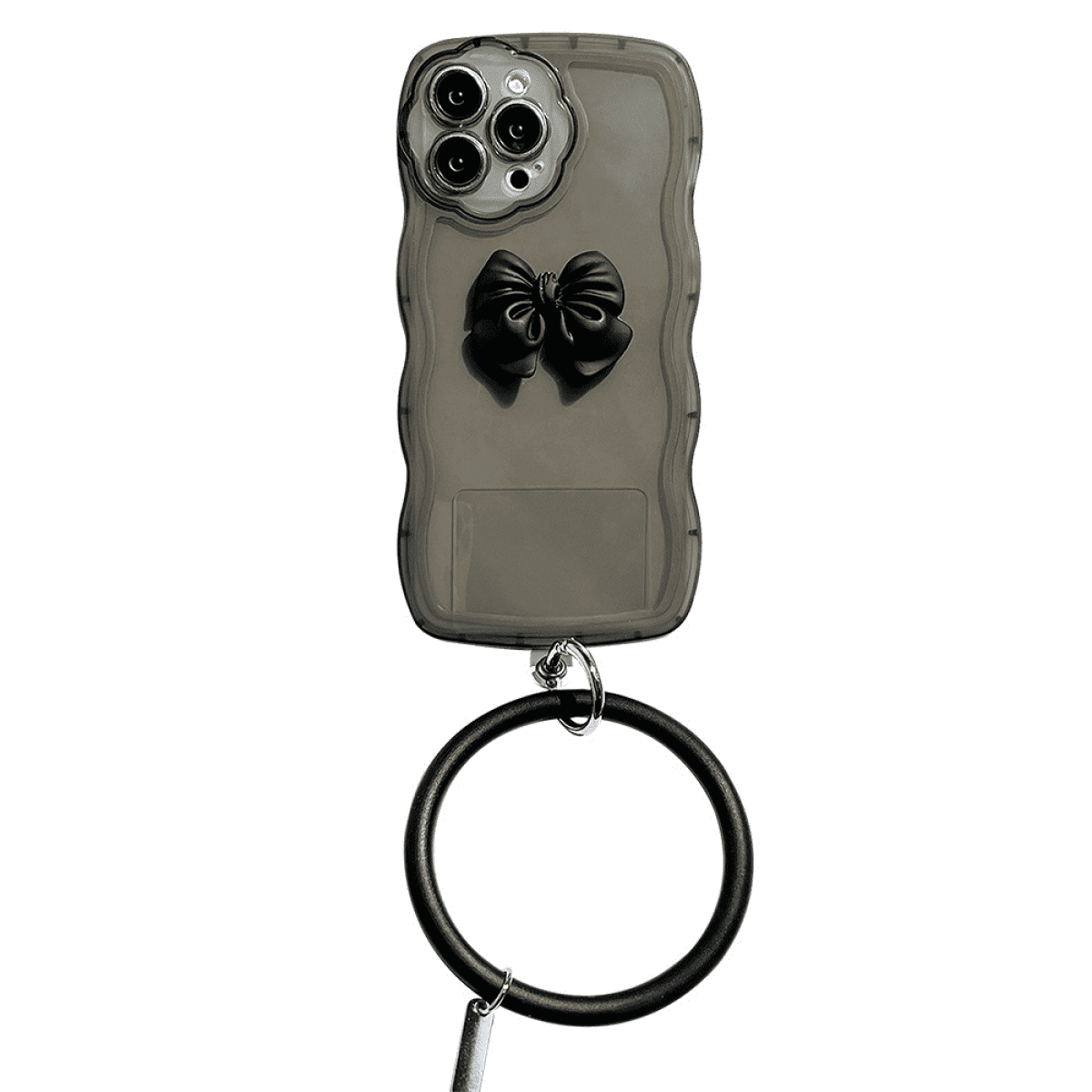 Suitable for iPhone 11pro mobile case liquid silicone strap, removable wrist strap shock proof soft cover