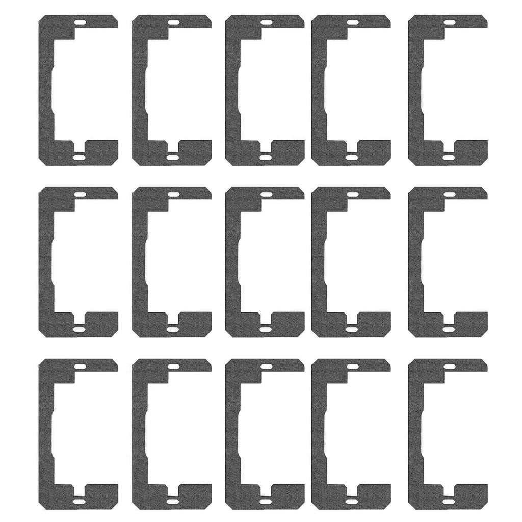ZPAQI Securly Wall Outlet Fix With Sturdy Iron Leveling Spacers for Fit Repair
