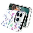 thumbnail image 2 of SaniMore for iPhone 15 Pro Case, Shockproof TPU Stylish Marble Pattern for Girls Women Drop Resistant Slim Fit for iPhone 15 Pro Lightweight Protective Anti-scratch Shell - Butterfly, 2 of 6