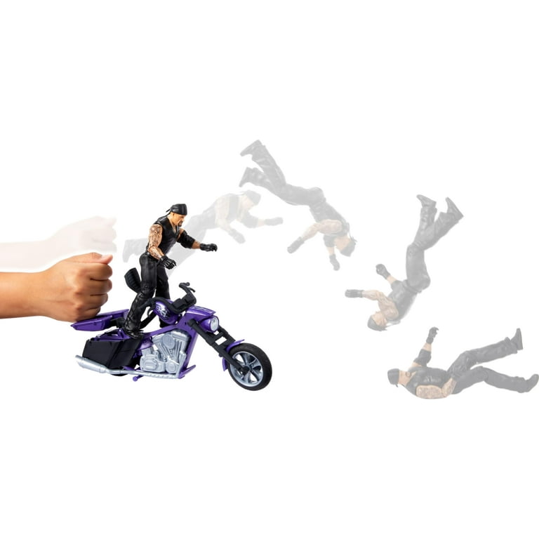 WWE アンダーテイカー＆バイク WWE Wrekkin' Boneyard Slamcycle Set Motorcycle & Undertaker