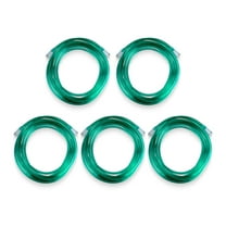 JWYN 5pk 7Ft Oxygen Supply Tubing, 3-Channel Kink-Resistant Design, Salter Style Green