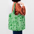 thumbnail image 6 of ZNDUO Women Tote Bag, Casual Handbags Big Capacity Shopping Shoulder Bag- Flowers Green Vines Pattern, 6 of 7