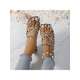 thumbnail image 2 of Summer Leopard Print Fashion Sandals For Women To Wear Outside With Skirts, 2 of 5