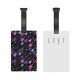 thumbnail image 5 of Susaid Colorful Guitar Print Funny Luggage Tags Colorful Unique Travel Baggage Bag Tags Suitcase Identify Labels for Women Men, 5 of 7