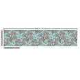 thumbnail image 2 of Floral Upholstery Fabric by the Yard, Romantic Garden Art Illustration with Bouquet of Flowers and Leaves, Decorative Fabric for DIY and Home Accents, Pale Blue White by Ambesonne, 2 of 4