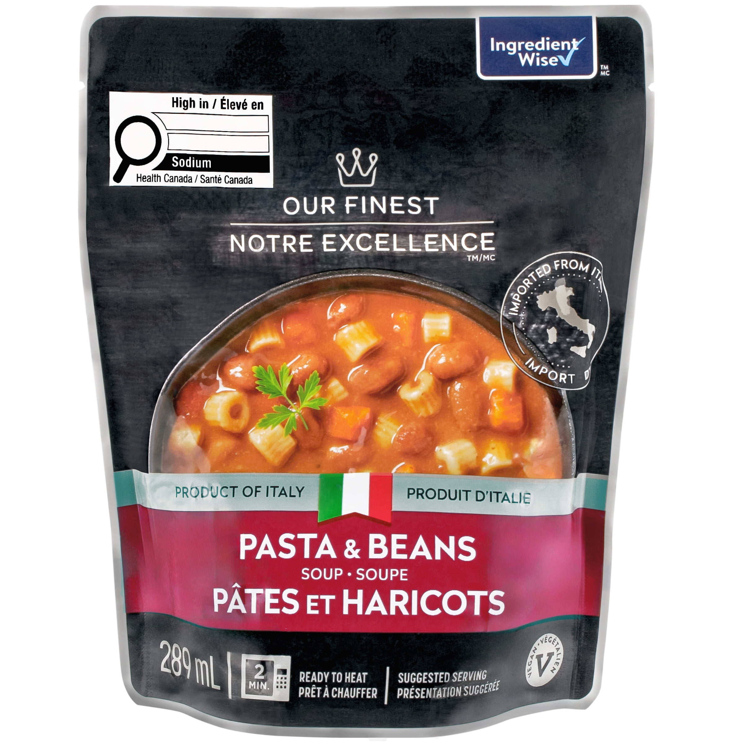 Our Finest Pasta & Beans Soup, 289 mL