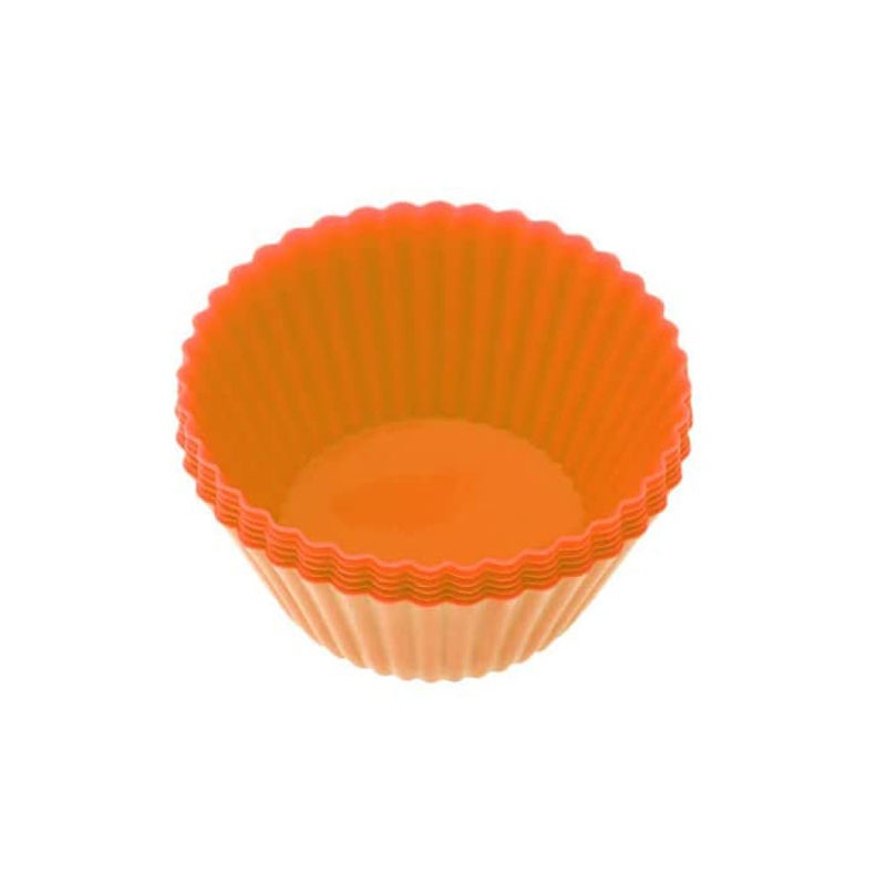 Silicone Cupcake Muffin Baking Cups Liners 12 Pack Reusable NonStick