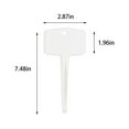 thumbnail image 3 of Tuphregyow Plastic Plant Labels, T Type Garden Tags for Outdoor Use, Plant Name Tags, Seed and Gardening Signs for DIY, Plant Identification Stakes White, 3 of 7