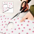 thumbnail image 6 of Yayeee Faucet Mat for Kitchen Sink 14.7" Diatomite Long Splash Guard Pad, Pink Polka Dots, 2 Pack, 6 of 7