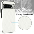 thumbnail image 6 of Dteck for Google Pixel 9 Pro XL Case PU Leather Wallet with Card Holder, Flip Cover Kickstand Magnetic Closure Shockproof Heavy Duty Hard Protective Case, White, 6 of 7