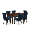 thumbnail image 7 of East West Furniture 7 Piece Dining Room Furniture Set Consists of a Rectangle Solid Wood Table, 7 of 7