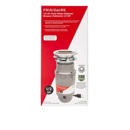 Frigidaire - 1/2HP Garbage Disposal - Gray