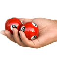 thumbnail image 2 of Juego de 2 bolas para hornear Massager JapanBargain, color rojo, 2 of 3