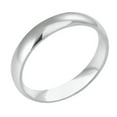 thumbnail image 3 of K-KED Unisex Stunning Stainless Steel Silver High Polished Wedding Band Ring USA.-6, 3 of 9