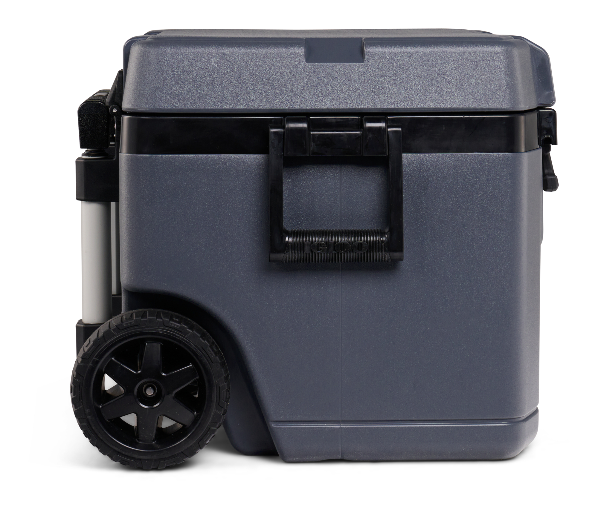 Igloo Overland 52 QT Ice Chest Cooler with Wheels, Gray (26" x 19" x 16") - image 4 of 17