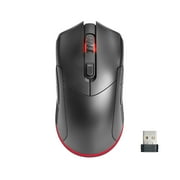 onn Rechargeable Wireless Gaming Mouse with LED Lighting, 8 Programmable Buttons