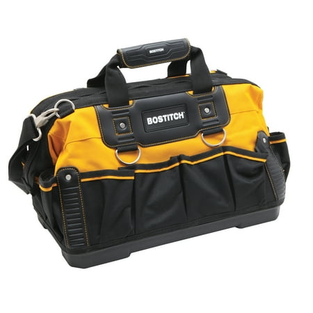 BOSTITCH BTST516155 16-Inch Open Mouth Tool Bag (Best Tool Bag Ever)