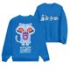 thumbnail image 1 of Kpop Demon Hunters Tiger Crewneck Sweatshirt Women Men Pullover Long Sleeve Streetwear Fashion Clothes, Derpy the Tiger And Bird Demon Hunter Tiger Tee, Demon Hunter Merch, Hunters Tiger Fan#Blue XL, 1 of 5