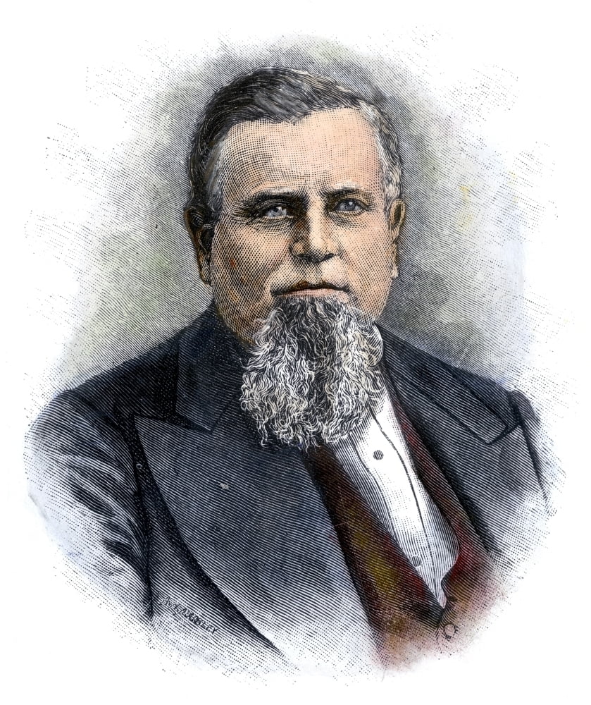 aflange vigtig pude Charles Crocker (1822-1888). /Namerican Financier And Railroad Builder.  Wood Engraving, C1880. Poster Print by (18 x 24) - Walmart.com