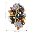 thumbnail image 2 of PULLIMORE 2PCS Halloween Wreath BOO Front Door Welcome Wreath For Home Yard Party Halloween Christmas Hanging Wreath, 2 of 10