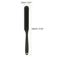 thumbnail image 2 of REGALWOVEN 2Pcs Silicone Spatula Scraper Reusable Non-Stick Flexible for Epoxy Resin Liquid Paint Arts Black, 2 of 6