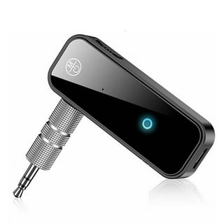 Bluetooth Receiver with 3.5mm AUX - Wireless Audio Adapter Car Kit for  Handsfree Music and Calls, Compatible with iPhone and More, Built-in Mic  TIKA