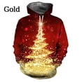 thumbnail image 3 of Sudadera con capucha navideña para hombre y mujer, con estampado 3D de árbol de Navidad, sudadera con capucha, sudadera informal de talla grande, disfraces de fiesta de Navidad, 3 of 5
