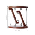 thumbnail image 4 of 2Pcs Wooden Tensegrity Table, Yannianjz Wooden Tension Structure, Floating Tabletop Sculpture, Physics Toy Desk Ornament, Home Office Decoration, Modern Art Piece, Conversation Starter Decor, 4 of 9