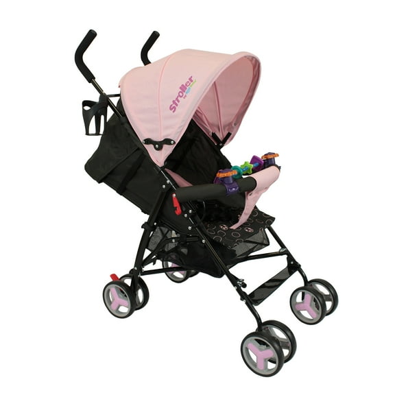 Carriola Bastón Plegable Bebé Kool Baby Mod CAR-104 Rosa