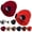 AF, variant on Unisex Winter Knit Beanie with In Goggles Fleece Lined Windproof Warm Sports Hat 2 Pack