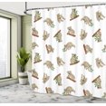 thumbnail image 5 of Ambesonne Animal Shower Curtain, Koala Pattern, 69"Wx84"L, White Grey, 5 of 5