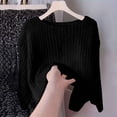 thumbnail image 4 of vigerkar Crochet Crop Top Long Sleeve Mesh Fishnet Summer Cover Ups | See Through, Swim Coverups Shirt,Beach,Vacation (Black, L), 4 of 4