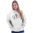 thumbnail image 5 of Santa Betty Boop Christmas Lights Hoodie Sweatshirt Women Brisco Brands L, 5 of 6