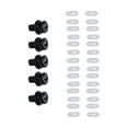 thumbnail image 4 of Clip De Montaje De Moldura, ABS 8D0853909B 28PCS Económico Confiable Para Reparación, 4 of 7