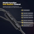 thumbnail image 4 of Jogteg Earbuds Headphones with Microphone Pack of 5, Noise Isolating Wired Earbuds, Earphones with Powerful Heavy Bass Stereo, Compatible with Android, Phone, Laptops, MP3 and Most 3.5mm Interface, 4 of 5