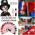 thumbnail image 5 of Halloween Lip Gloss Set, 3-Piece Non-Stick Shiny Lipstick, Glittery Purple and Black Lip Colors, Long-Lasting, Non-Transfer, 5 of 5