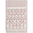 thumbnail image 2 of SAFAVIEH Cedar Brook Jamison Geometric Cotton Area Rug, Ivory/Rust, 2'6" x 4', 2 of 8