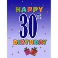 thumbnail image 1 of Happy 30Th Birthday Flag Garden Size, 1 of 1