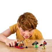 Akedo Beast Bite Strike Starter Pack, 3 Mini Battling Figures and Joystick Controller, Ages 6+