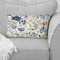 thumbnail image 4 of Designart "Moroccan Botanical Wonder II" Floral Printed Throw Pillow, 4 of 5