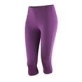 thumbnail image 1 of Spiro - Pantalones de impacto transpirables largo 3/4 para mujeres (Uva), 1 of 2