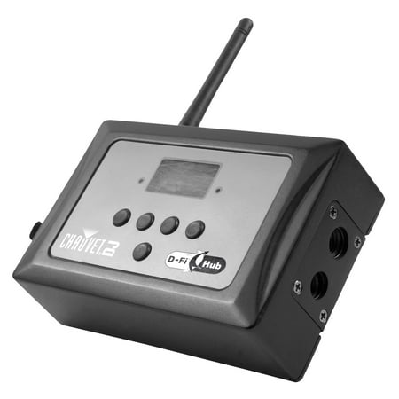 - CHAUVET DJ D-FI Hub Compact Wireless DFI 2.4 GHz DMX Transmitter or Receiver