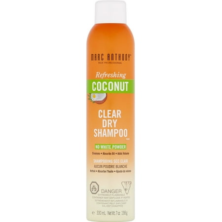 Marc Anthony Coconut Oil Clear Dry Shampoo 7 oz (Pack of 4)