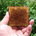 thumbnail image 4 of de cristal, de obsidiana de energía moderna para estanterías de libros se muestra Zulema Pirámide de cristal, 4 of 8