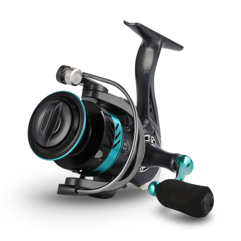 New Spinning Fishing Wheel DK 1000-7000 Series 5.2:1 Gear Ratio Left/Right Interchangeable Aluminum Alloy Spool Fishing Reel