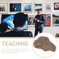 thumbnail image 5 of FENGGUIQU Real Meteorite Specimen Collectible Decor for Science Classrooms 3Pcs, 5 of 6