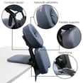 thumbnail image 2 of Master Massage Pack-n-Go Massage Kit - Portable Face Down Tabletop Massage kit perfect for Easy to Carry in Black, 2 of 6