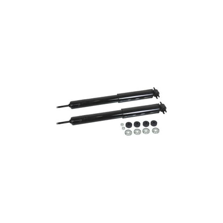 MACs Auto Parts Premier  Products 49-30624 Rear Shock Absorbers - Gas Charged - Cure-Ride - Ford Skyliner Retractable Hardtop & Station Wagon & Sedan Delivery & (Best Cure For Gas)