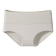 thumbnail image 2 of Paiwinds Women’s Mid Rise Solid Briefs, Flattering & Comfortable Nylon Spandex Panties, Breathable Everyday Underwear, Size M-4XL, 2 of 6